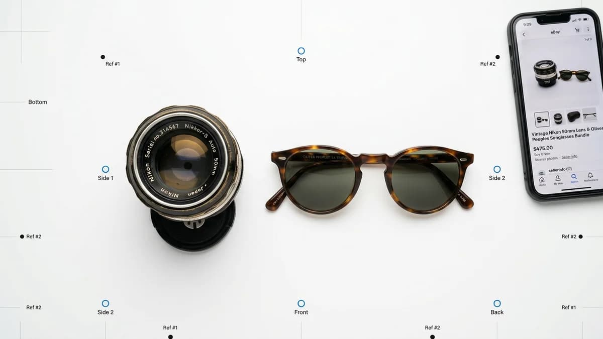 eBay product listing showing multiple professional product photos across all image slots